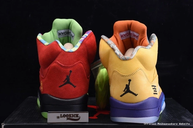 Official Maikesneakers The Retro Jordan 5 CZ5725-700 What 0701